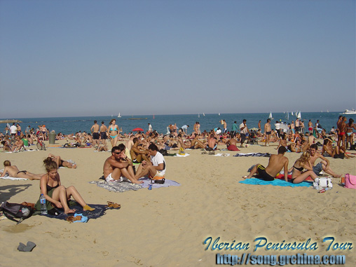 Beach of Barcelona